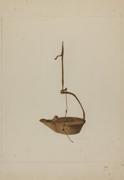 Lampa Betty, ok. 1900 r. 1941. autorstwa Stella Mosher