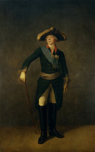 Portret cesarza Rosji Pawła I 1754-1801, 1797 autorstwa Stepan Semenovich Shchukin