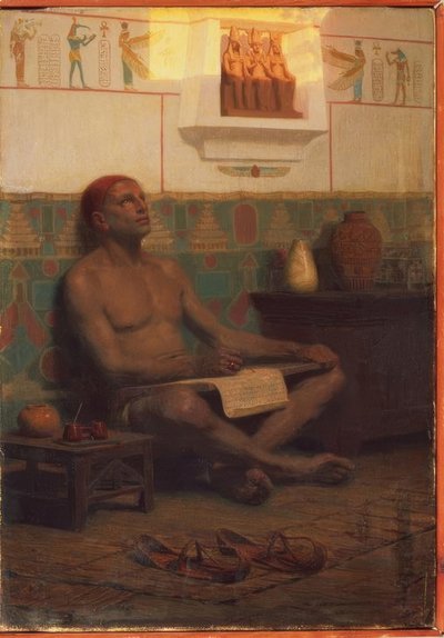 Królewski pisarz Rahotep autorstwa Stepan Wladislawowitsch Bakalowitsch