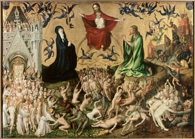 Sąd Ostateczny, c.1435 autorstwa Stephan Lochner