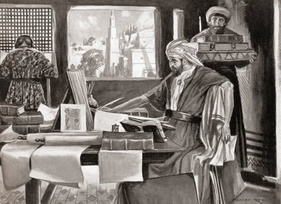 Isaac ben Judah Abravanel, z Historii Narodów Hutchinsona, wyd. 1915 autorstwa Stephen (after) Reid
