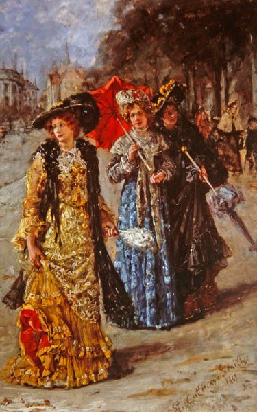 Promenada autorstwa Stephen Catterson the Younger Smith