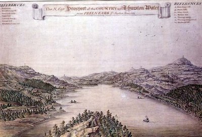Północno-wschodnia perspektywa kraju w górę Thurston Water z Peelnears autorstwa Stephen Penn