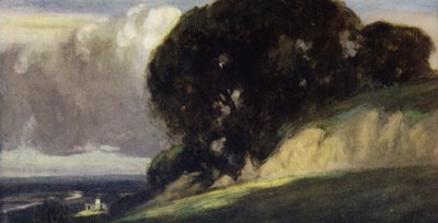 Opactwo Clairvaux (kolor lito) autorstwa Stephen Reid