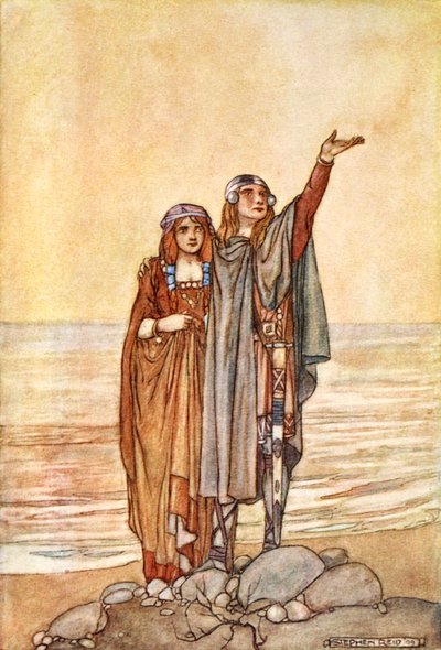 „Pójdź za mną na wzgórze Allen”, ok. 1910. autorstwa Stephen Reid