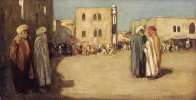 Rynek, Betlejem (kolor lito) autorstwa Stephen Reid