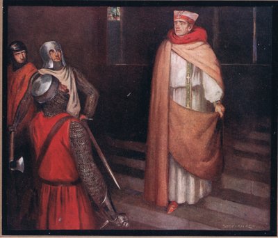 Męczeństwo św. Tomasza (kolor lito) autorstwa Stephen Reid