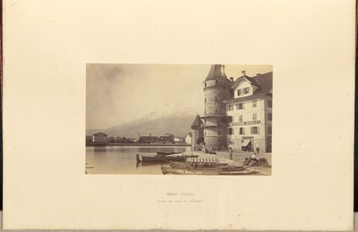 Góra Pilatus (z Jeziora Czterech Kantonów) autorstwa Stephen Thompson