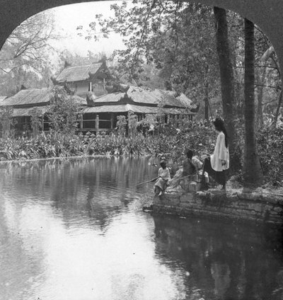 Pałac Południowy w Fort, Mandalay, Birma, 1908 autorstwa Stereo Travel Co