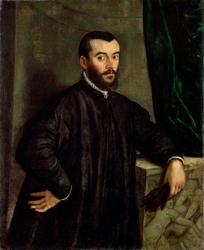 „Portret lekarza Andreasa Vesaliusa” 1514-1564, c1535-1545. autorstwa Steven van Calcar
