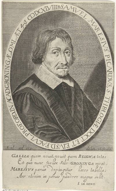 Portret van Samuela Maresiusa autorstwa Steven van Lamsweerde