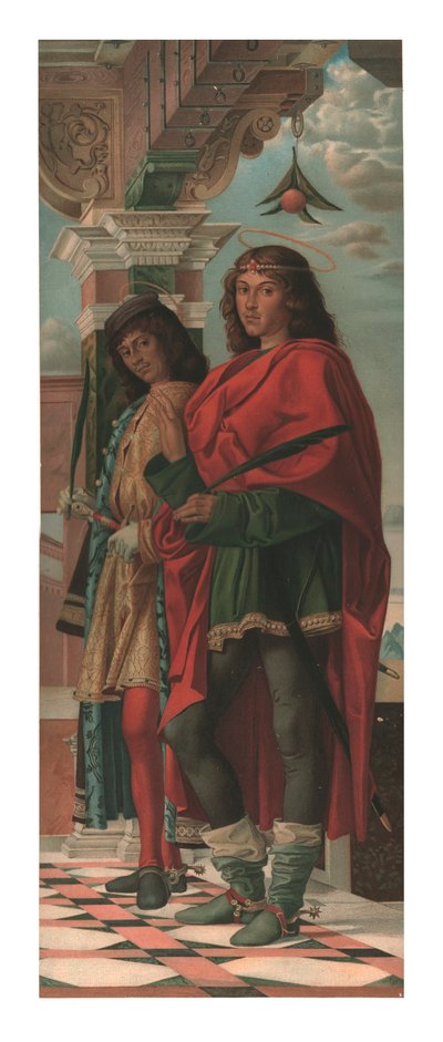 Św. Nazar ze Św. Celsusem, 1874 r. autorstwa Storch and Kramer