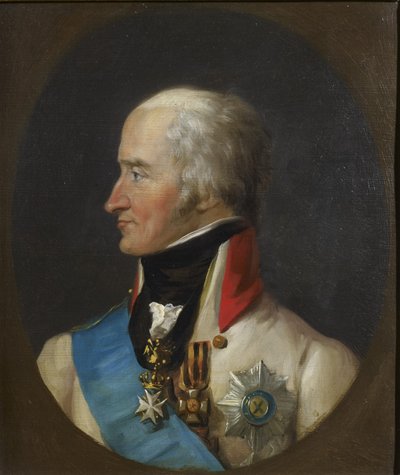 Portret hrabiego Levina Leonty Augusta Theophila von Bennigsen 1745-1826, ok. 1930 r. 1810 autorstwa Stroely
