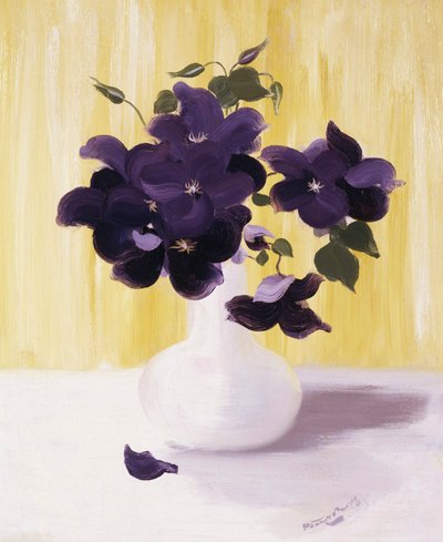 Biały wazon. Obraz autorstwa Stuarta Parka (1862-1933) Kolekcja prywatna. autorstwa Stuart Park