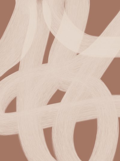 Delikatne, abstrakcyjne pociągnięcia pędzla autorstwa Studio Palette