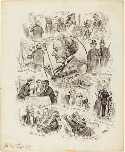 Dni z celebrytami: Pan Millais, R.A. autorstwa Studio of Alfred Bryan