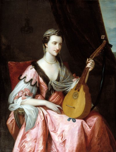 Mary Hopkinson, ca. 1764. autorstwa Studio of Benjamin West
