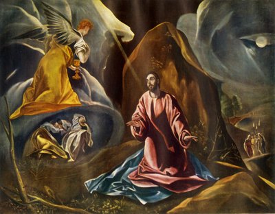 „Agonia w Ogrodzie Getsemani”, 1590, 1946. autorstwa Studio of El Greco