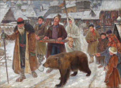 Pieśń skomorochów, 1910 autorstwa Subbotin