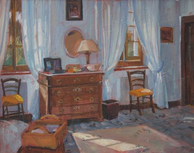 Sypialnia francuska, 2005 autorstwa Sue Wales