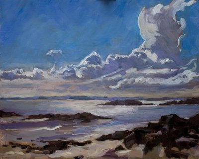 Późnym popołudniem w Galloway, 2010, autorstwa Sue Wales