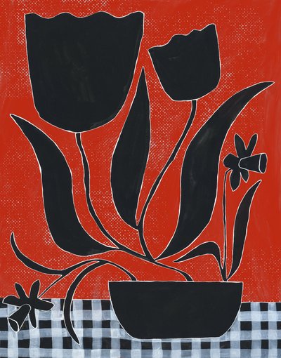 Martwa natura w sztuce ludowej autorstwa Susan Black