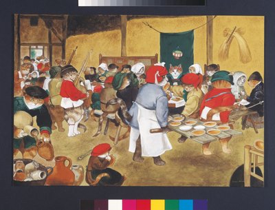 Ilustracja z Cats Galore! A Compendium of Cultured Cats (wyd. 2015) autorstwa Susan Herbert