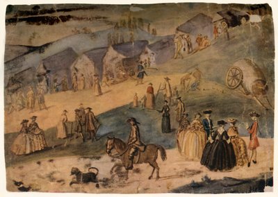 „Scena wiejska”, ok. 1750, 1934. autorstwa Susanna Duncombe