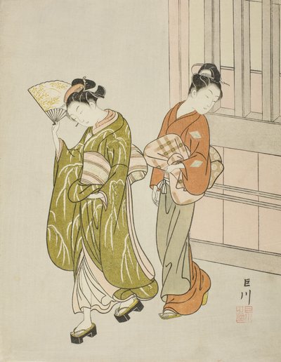 Usuwanie bryzy z wentylatora autorstwa Suzuki Harunobu