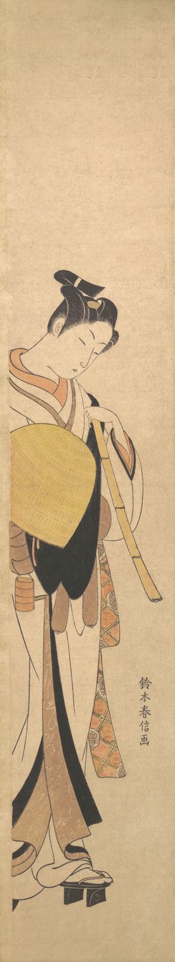 Shirai Gompachi, prawdopodobnie 1770., prawdopodobnie 1770. autorstwa Suzuki Harunobu