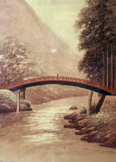 Most autorstwa Suzuki Harunobu