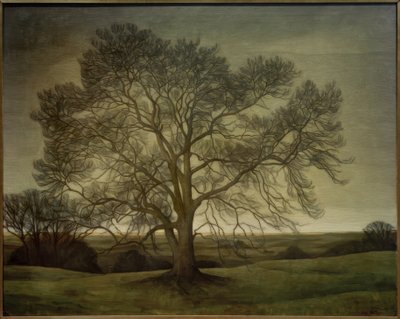 Krajobraz 1901 autorstwa Svend Hammershöi