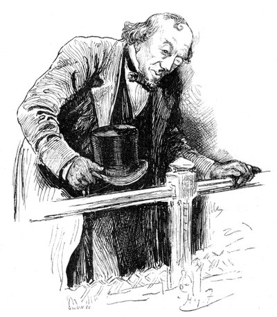 Ostatnie pojawienie się Lorda Beaconsfields, Izba Gmin, koniec XIX wieku, 1900. autorstwa Swain