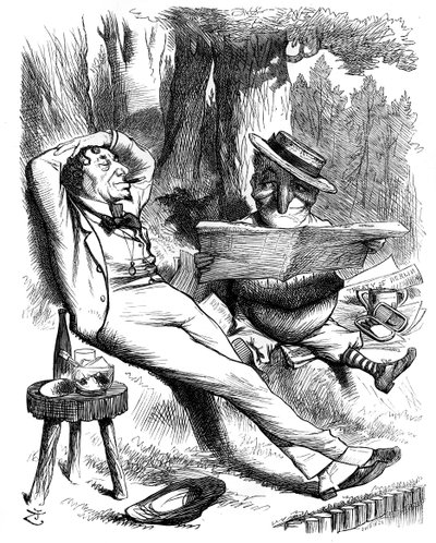 Wypoczynek Cum Diz!, 1878 autorstwa Swain