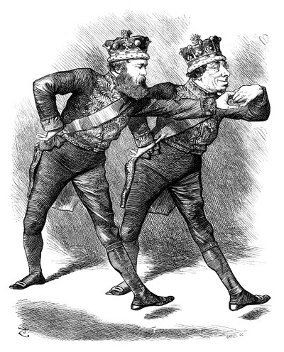 Pas De Deux!, 1878. autorstwa Swain