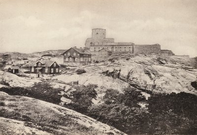 Szwecja / Szwecja: Bohuslan, Marstrand, Karlstens Fastning (zdjęcie czarno-białe) autorstwa Swedish Photographer