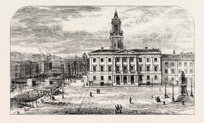 Göteborg, Szwecja (grawerunek) autorstwa Swedish School