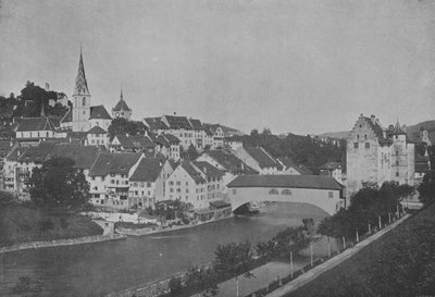 Baden (zdjęcie czarno-białe) autorstwa Swiss Photographer