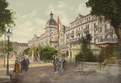 Berner Oberland: Interlaken, Hohenweg (kolorowe zdjęcie) autorstwa Swiss Photographer