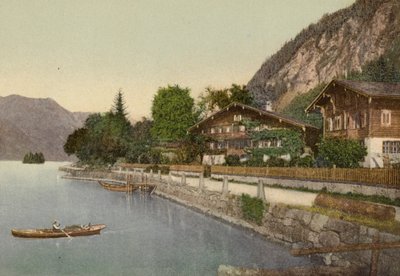 Berner Oberland: Iseltwald (kolorowe zdjęcie) autorstwa Swiss Photographer
