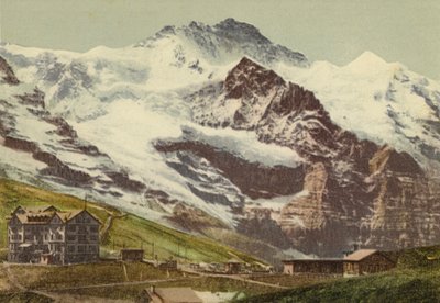 Oberland Berneński: Kleine Scheidegg (kolorowe zdjęcie) autorstwa Swiss Photographer