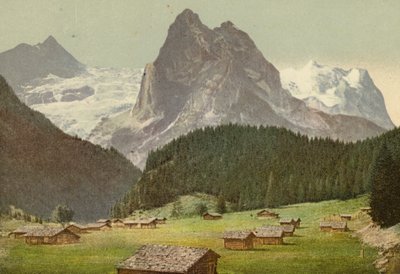 Berner Oberland: Rosenlaui (kolorowe zdjęcie) autorstwa Swiss Photographer