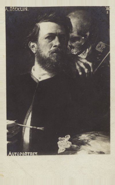 Arnold Boecklin, szwajcarski malarz autorstwa Swiss School