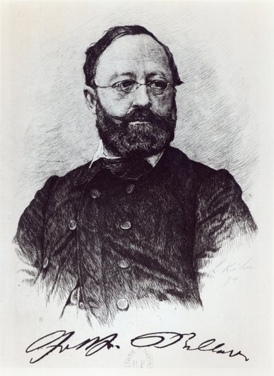 Gottfried Keller autorstwa Swiss School