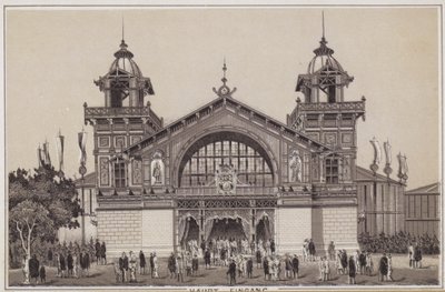 Główne wejście, Szwajcarska Wystawa Narodowa, Zurych autorstwa Swiss School