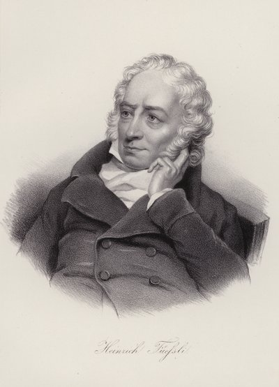Henry Fuseli , szwajcarski malarz (grafika) autorstwa Swiss School