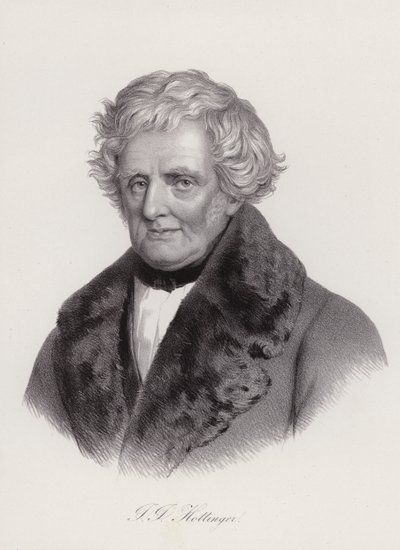 Johann Jakob Hottinger , szwajcarski historyk (grafika) autorstwa Swiss School