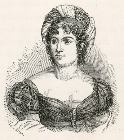Madame de Staël autorstwa Swiss School