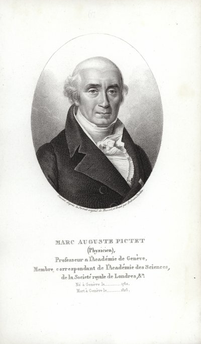 Marc Auguste Pictet autorstwa Swiss School