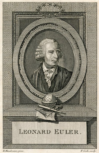 Portret Leonarda Eulera autorstwa Swiss School